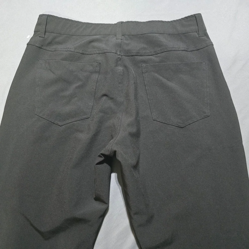 BYLT Kinetic Pant Mens 34x29 Black Premium Basics Stretch Performance Trousers